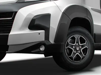 Vauxhall e Movano Van L2H2 2024 3D model