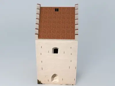 The Buried Church Skagen 39 s Sand Covered Church Free 3D model