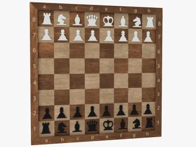 DemoChess v1 3D model