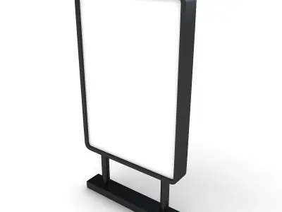 Advertising Stand Display 2 3D model