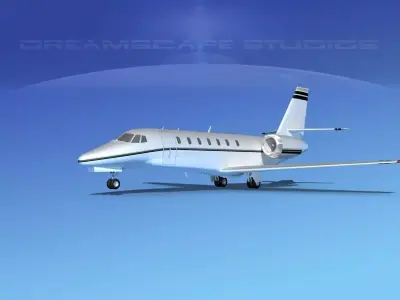 Cessna C680 Citation Soveriegn V01 3D model
