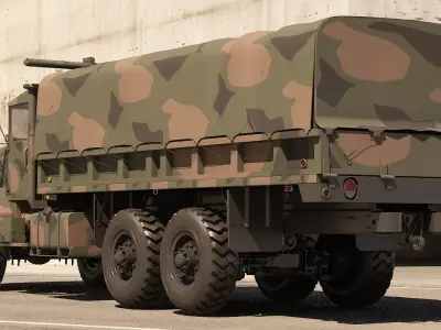 M 927 vehicle canuflag 3D model