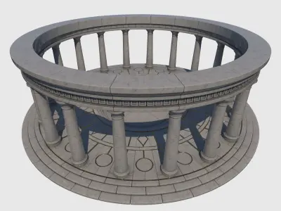 Ancient Altar 3D model