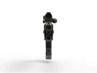 Pistol M70 from Space Above and Beyond TV series 1995 3D model