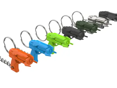 Overwatch Keychains Set part 1 - 15 Printable STL Commercial Use 3D print model