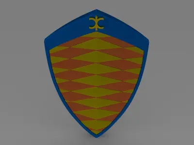 Koenigsegg new logo 3D model