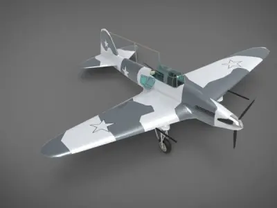Ilyushin Il-2 Sturmovik 3D model
