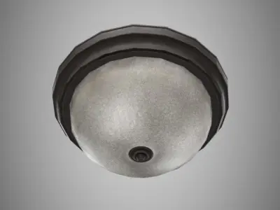 Ceiling Light Low-poly 3D model
