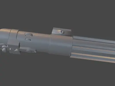 Darth Vaders Lightsaber Free 3D model