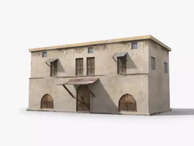 Arab x31 Low-poly 3D model