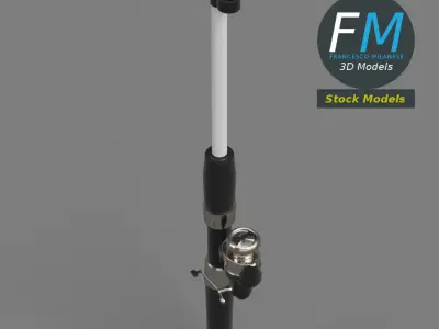 Fishing rod 3D model