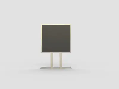 Glossy Display Stand 3D model