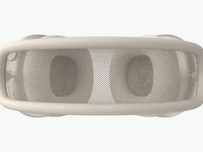 Apple Airpods Max Starlight 3D model