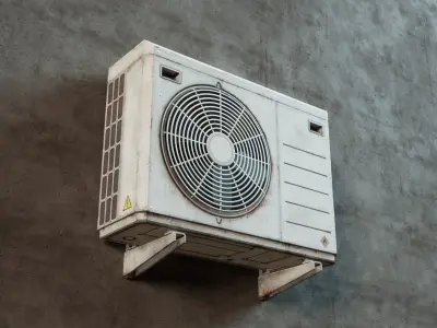 Air Conditioning Unit Low-poly 3D model