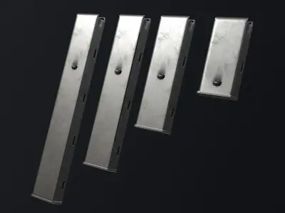 PBR Mauser M1917 Trench Carbine Low-poly 3D model