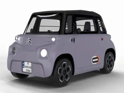 Citroen Ami 2020 3d model 3D model