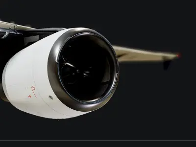 Airbus A320 Wing 3D model