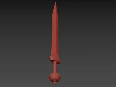 Roman Republican Gladius 3D print model