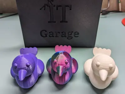 Duck - Simple Geometirc Free 3D print model