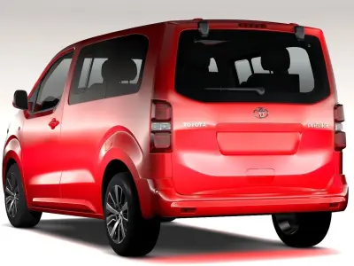 Toyota ProAce Verso L1 2017 3D model