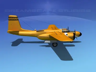Douglas Connair 322 V04 3D model