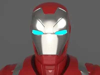 IronMan Mark 46 Free 3D model