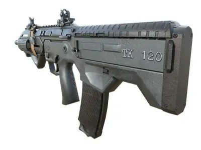 ASSAULT RIFLE  3D model