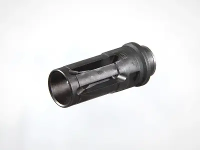 SFCT-556 Closed-Tine Flash Hider Low-poly 3D model
