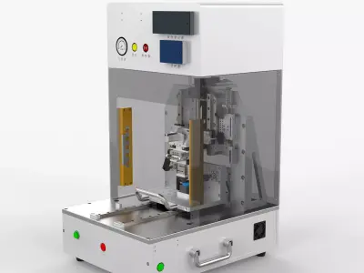 Automatic Battery Foam Pressing Machine 3D model