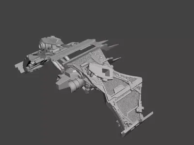 glider 3d model for 3d printing  3D print model