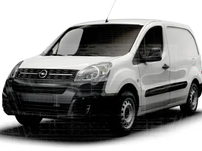Opel Combo Cargo RU spec L1 2021 3D model