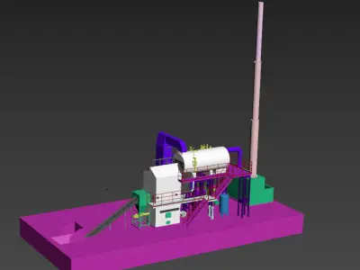 Boiler 3D model