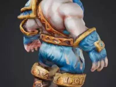 world of warcraft character  3D model