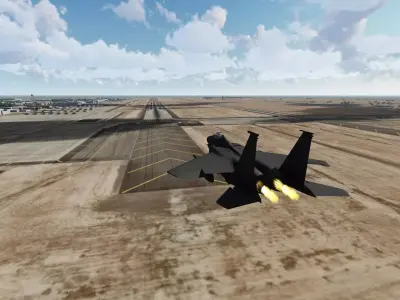 Nellis Air Force Base 3D model