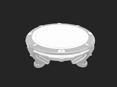 Sci-Fi Jump Pad  Launch Pad Free 3D model