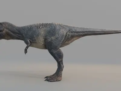 T-Rex 3D model t - rex dinosaur Low-poly 3D model