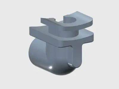 Jabiru 3300 series Starter Cable Grommet 3D print model