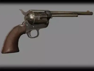 Gun John Wayne 3D model