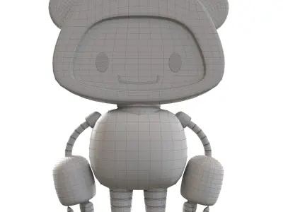 Robot Bear 3D model