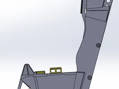 AcesII Ejection seat 3D model