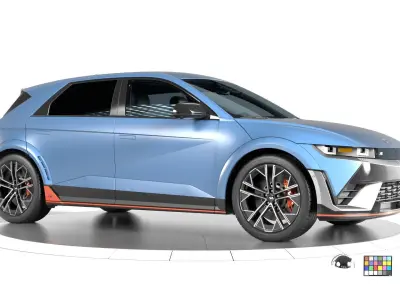 Commercial standard LightRig and TurnTable-vray-xgen Low-poly 3D model