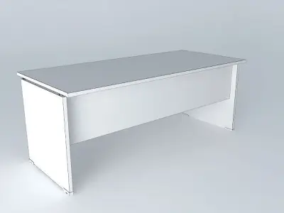OFFICE DESK 1800x800x720 Free 3D model