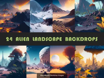 Science Fiction Backdrop Collection Texture purchase