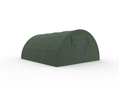 Military Tent 04 3D model