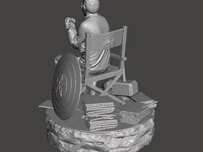 Stan Lee 3D Model Ready to Print STL 3D print model