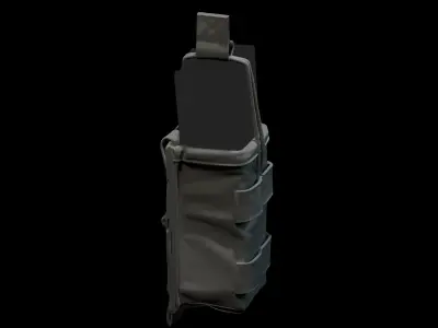 Marvelous Designer AR15 Ammo Pouch 3D model