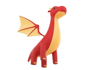 Dragon Character 3D model