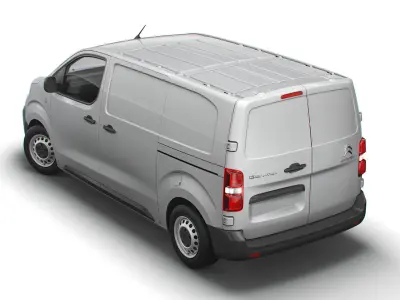 Citroen Dispatch M UK spec Enterprise 2020 3D model
