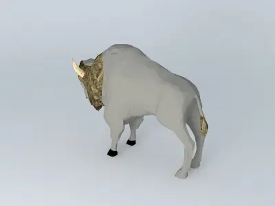 NORTH AMERICAN BISON 3D model