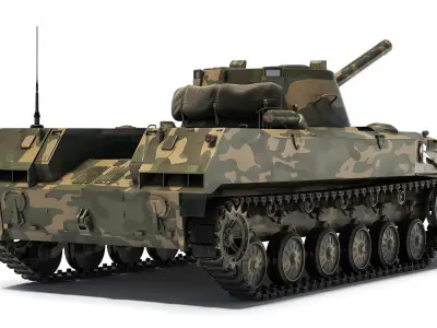 SPH 2S9 Nona 1979 3D model